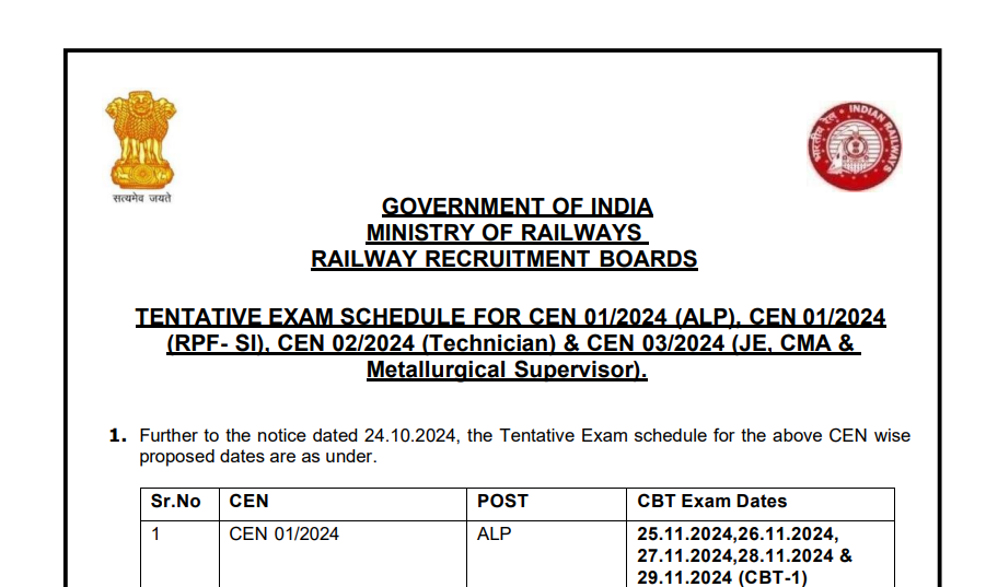 rrb various tentative exam date declare 2024.png